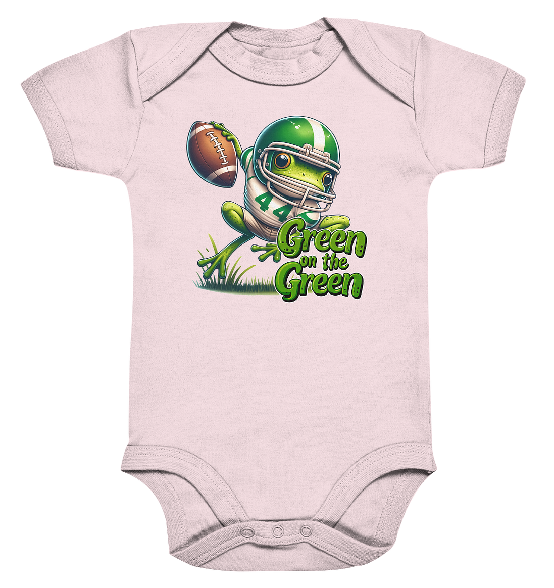 Green Frog - Organic Baby Bodysuit
