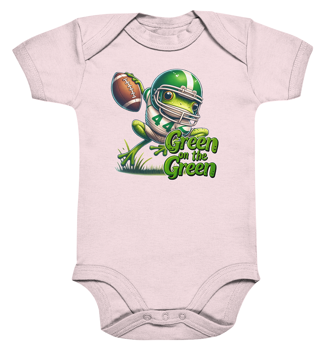 Green Frog - Organic Baby Bodysuit