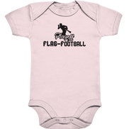 Playoff Flag Football Men Black - Organic Baby Bodysuit