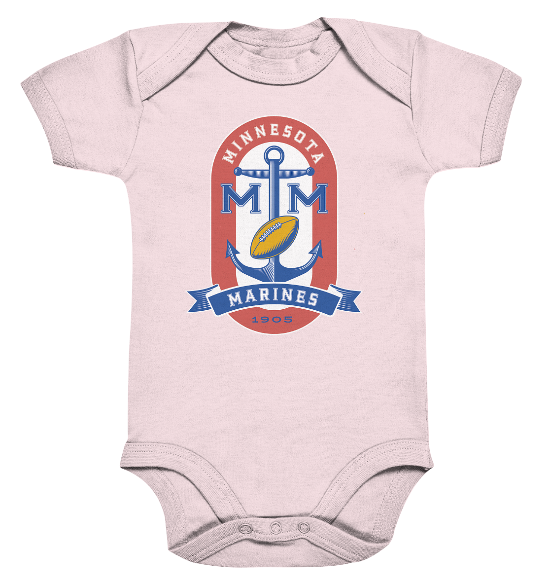 Minnesota Marines - Organic Baby Bodysuite