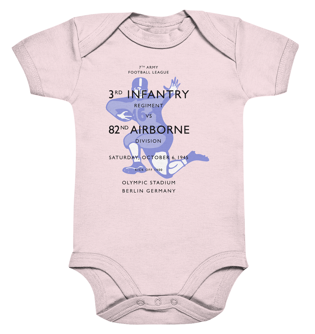 Infantry vs. Airborne 1945 - Organic Baby Bodysuite