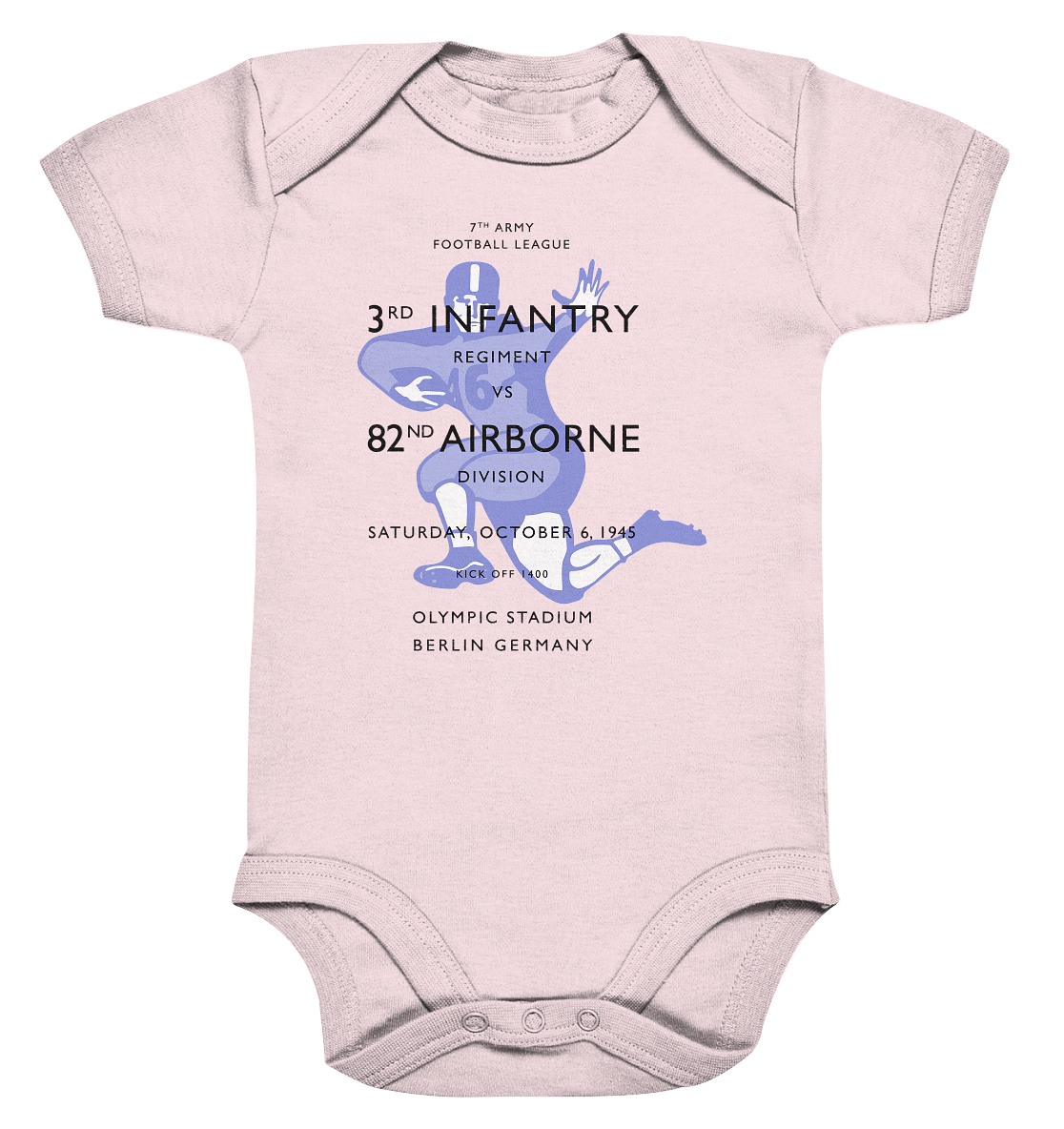 Infantry vs. Airborne 1945 - Organic Baby Bodysuite