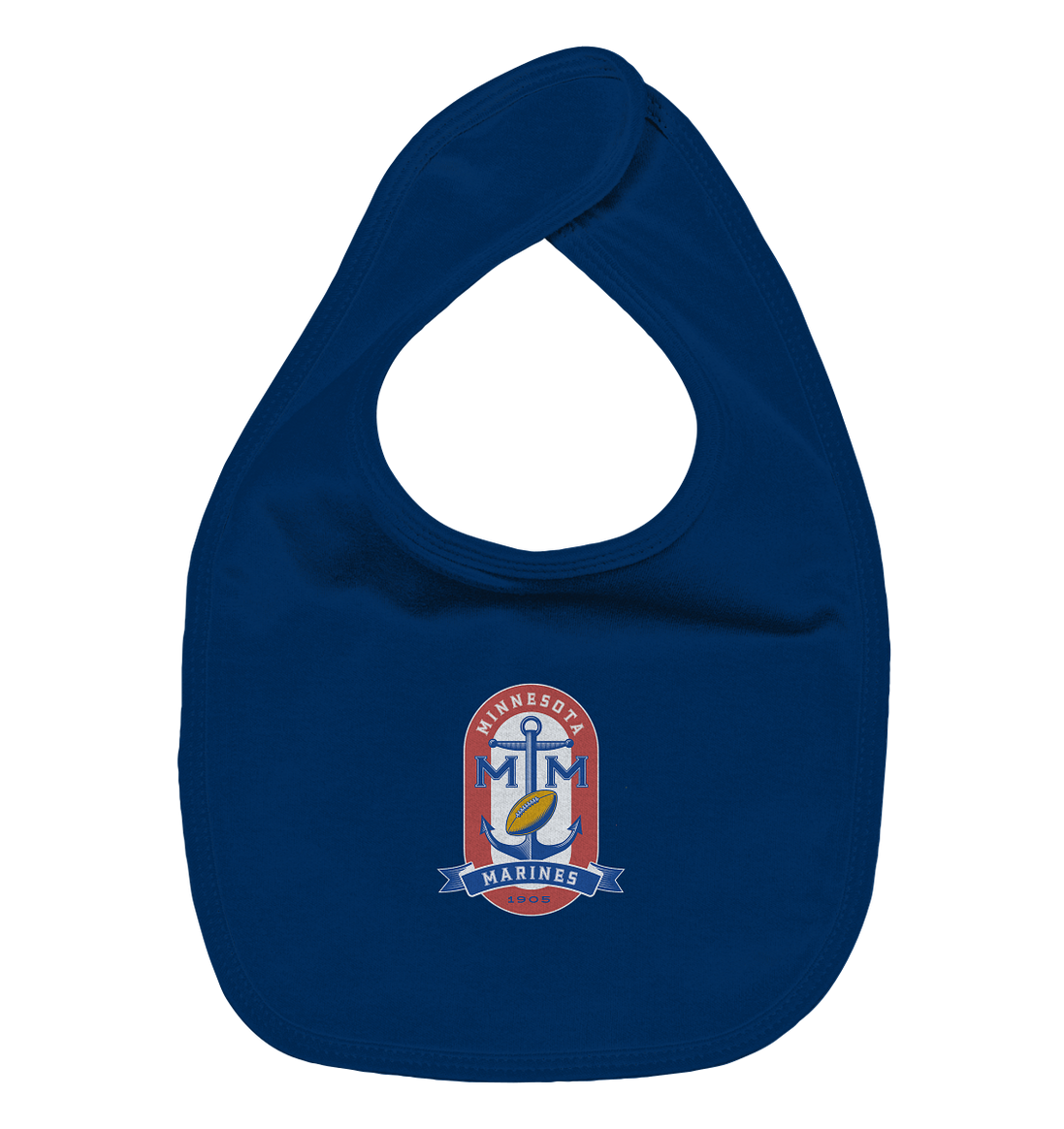 Minnesota Marines - Organic Baby Bib