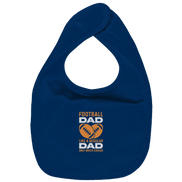 Football Dad Much Cooler - Organic Baby-Lätzchen