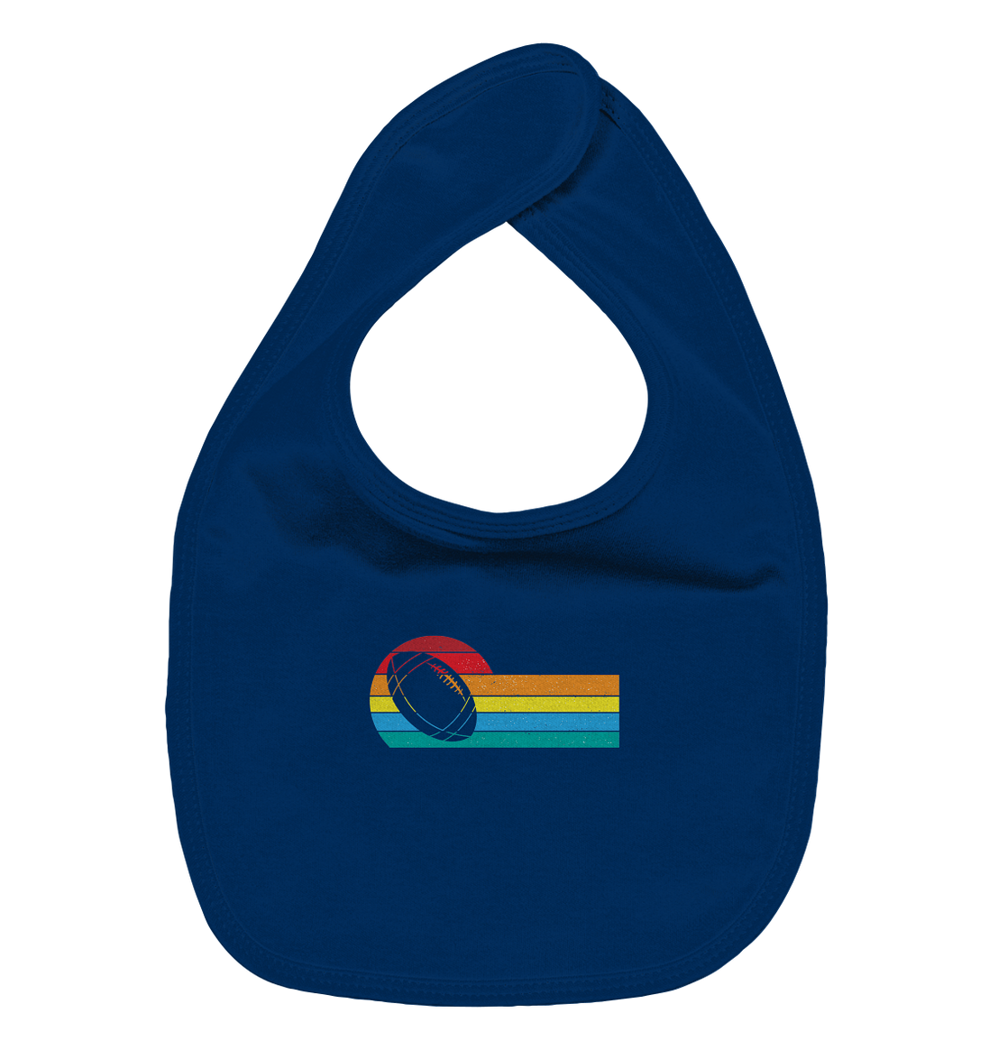 Rainbow Color Ball - Organic Baby Bib