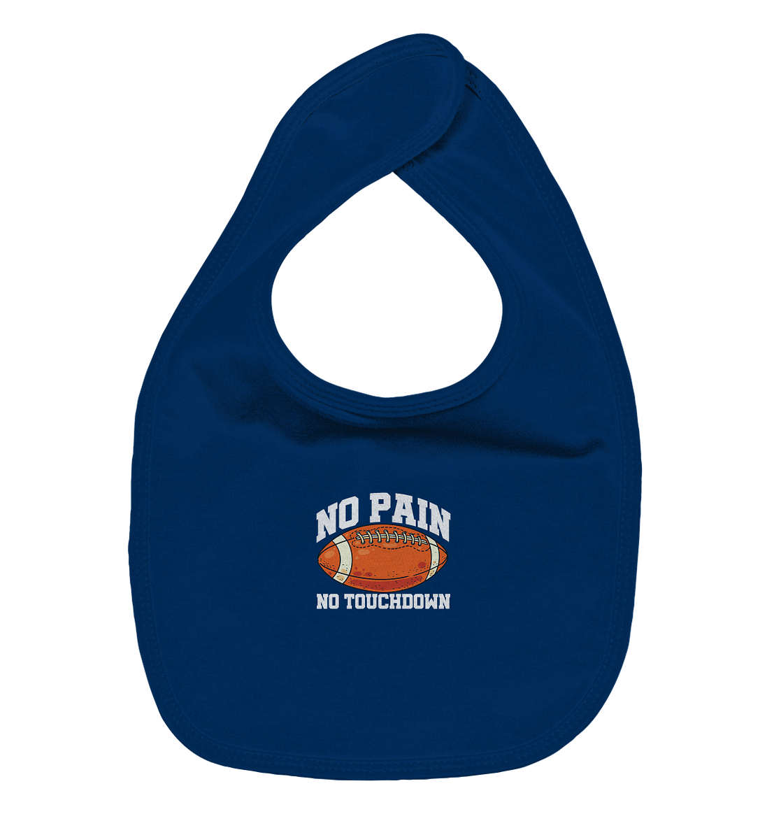No Pain No Gain - Organic Baby-Lätzchen