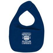 Football is importanter - Organic Baby-Lätzchen