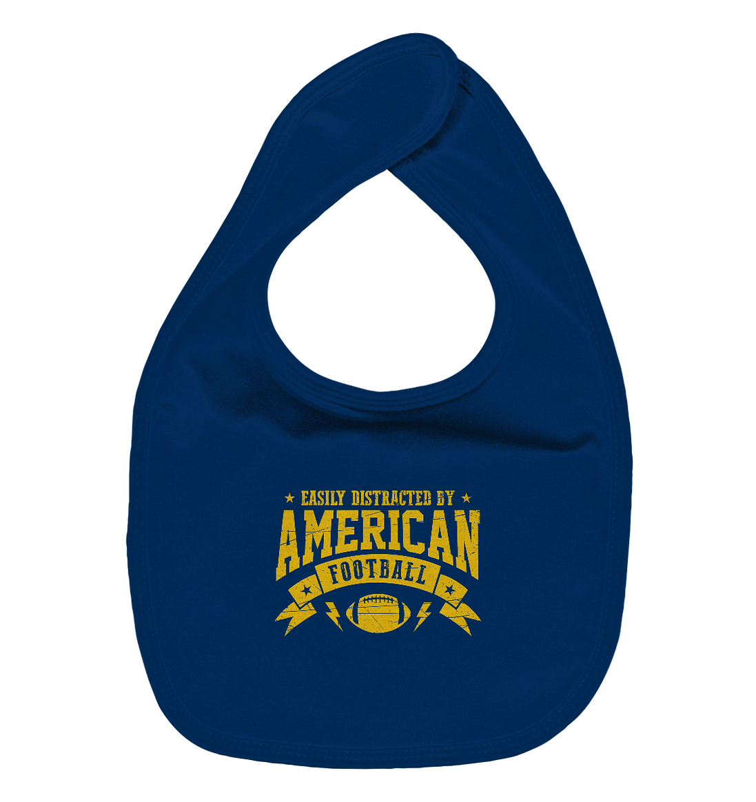 Easily Distracted - Organic Baby Bib