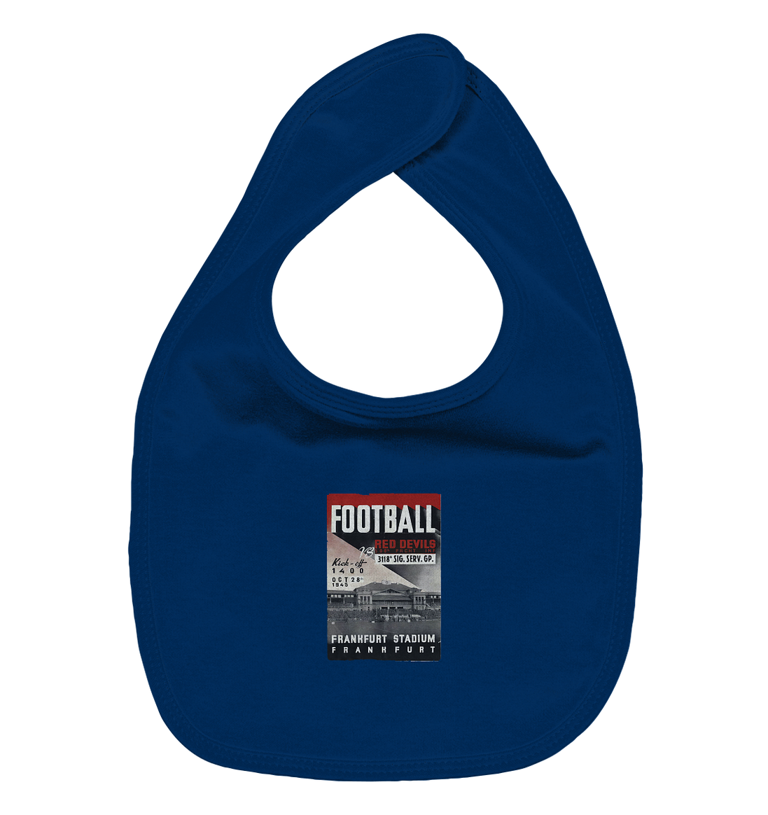 Frankfurt Football 1945 - Organic Baby-Lätzchen