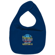 Football is the Answer - Organic Baby-Lätzchen