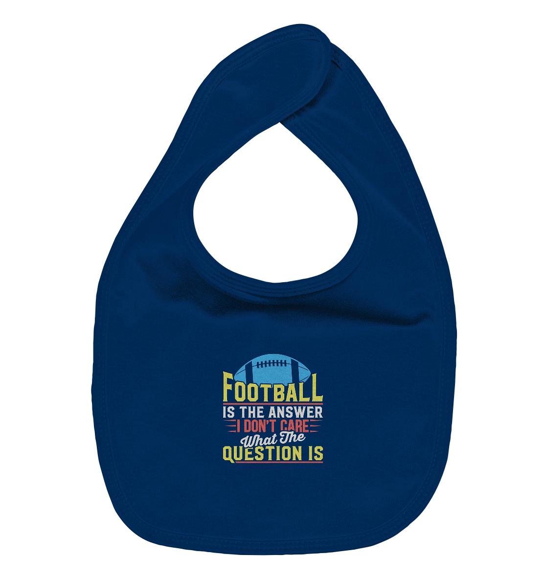 Football is the Answer - Organic Baby-Lätzchen