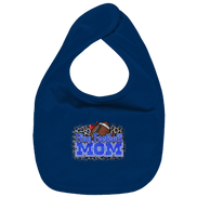 Flag Football Mom - Organic Baby-Lätzchen