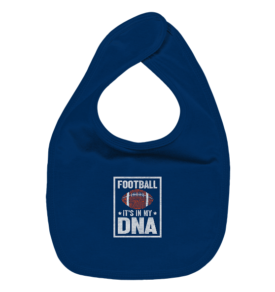 Football DNA - Organic Baby-Lätzchen