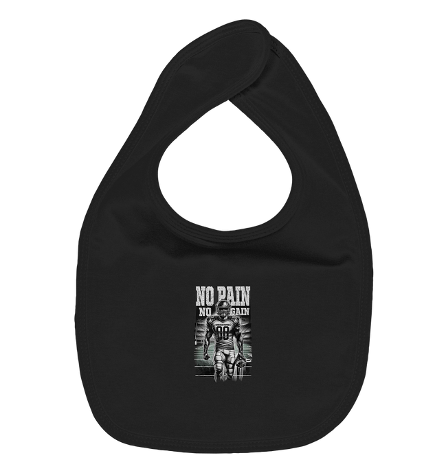 No Pain No Gain  - Organic Baby-Lätzchen