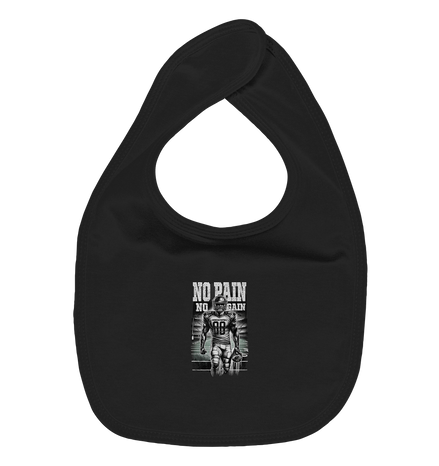 No Pain No Gain - Organic Baby Bib