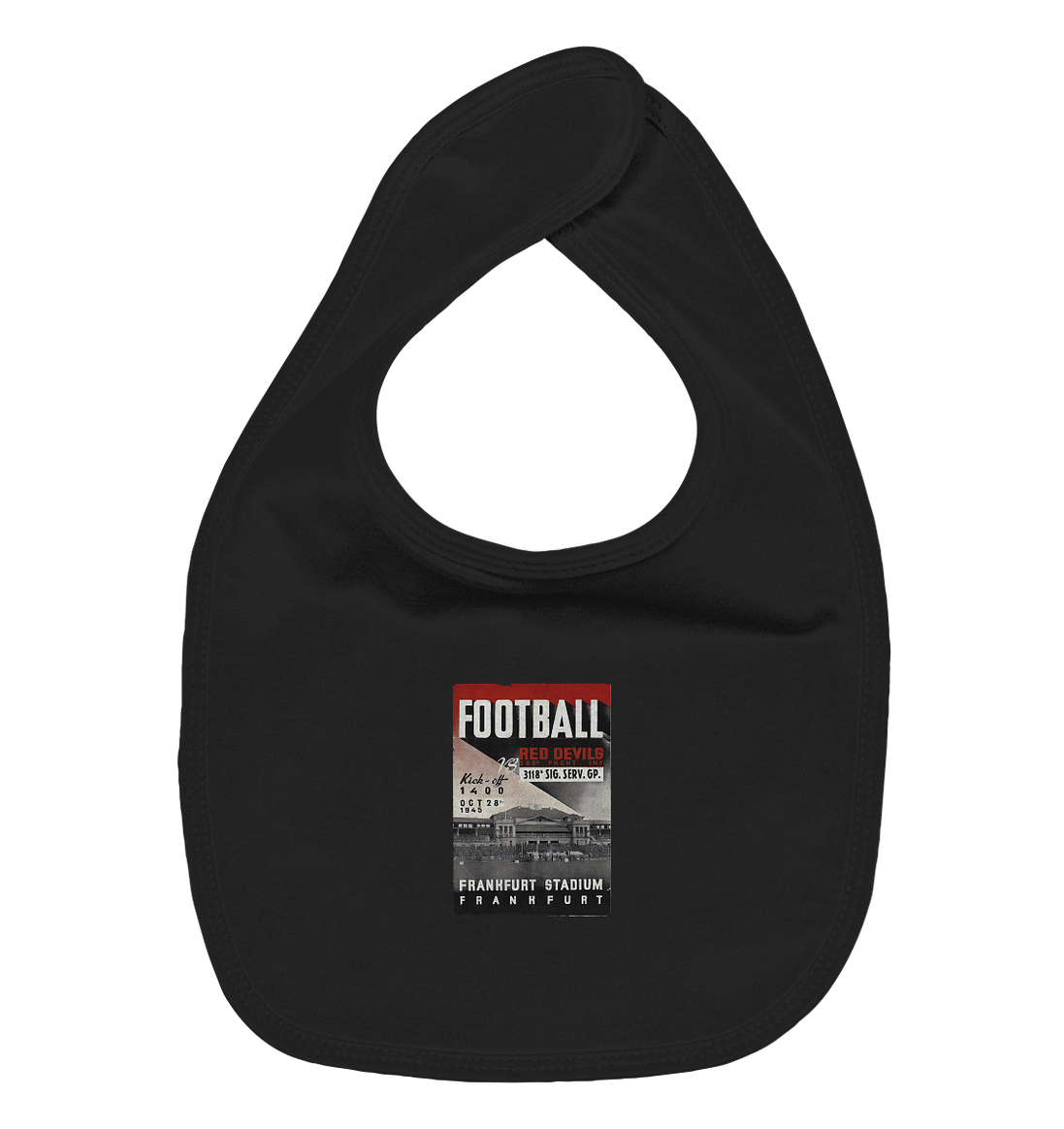 Frankfurt Football 1945 - Organic Baby-Lätzchen