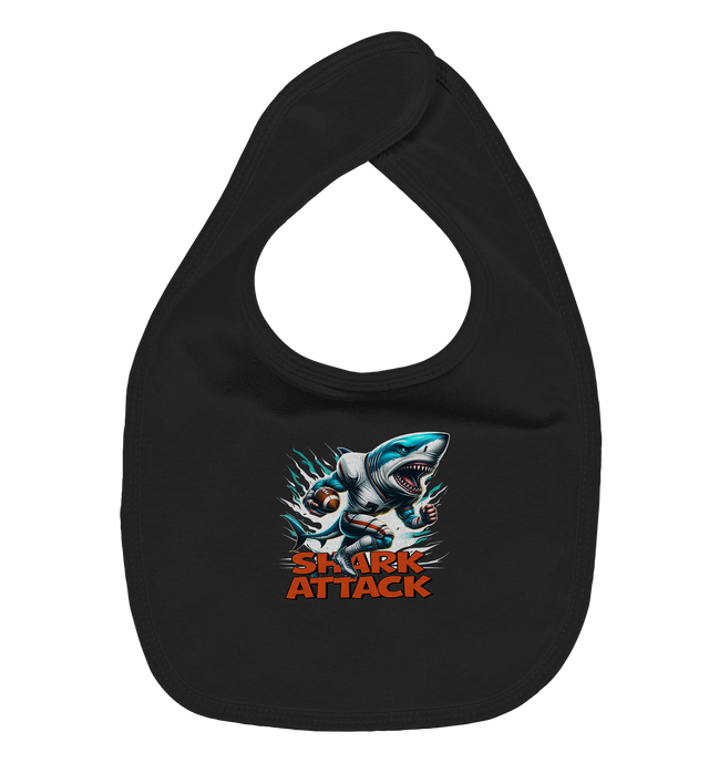 Shark Attack - Organic Baby-Lätzchen