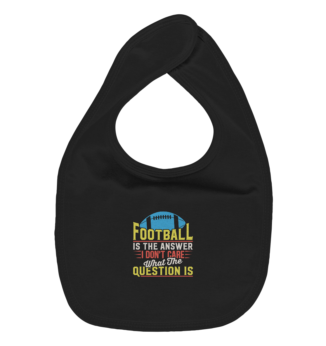 Football is the Answer - Organic Baby-Lätzchen