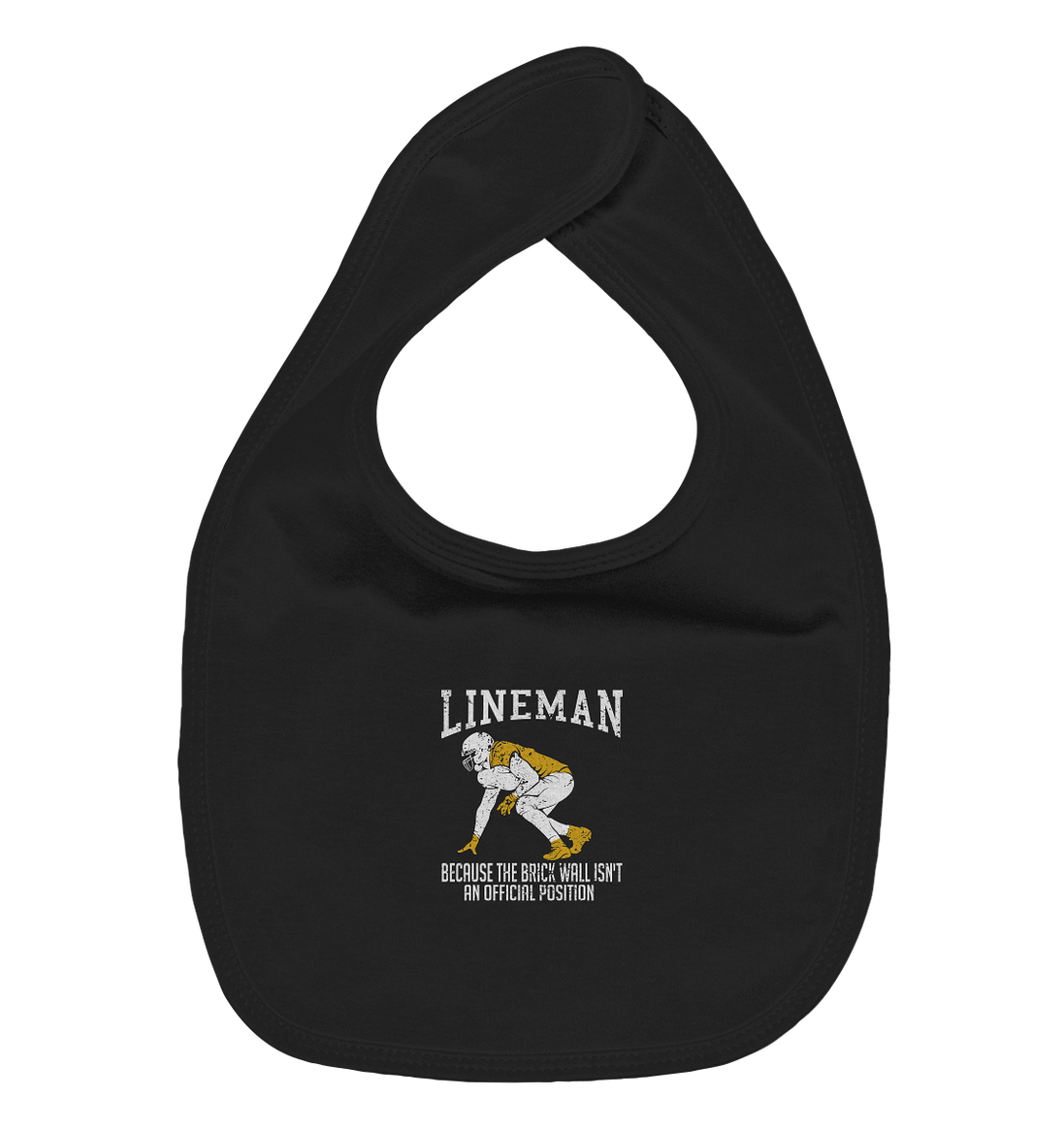 Lineman Heroes - Organic Baby-Lätzchen