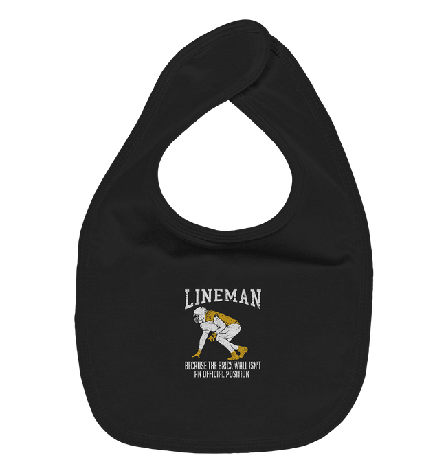 Lineman Heroes - Organic Baby-Lätzchen