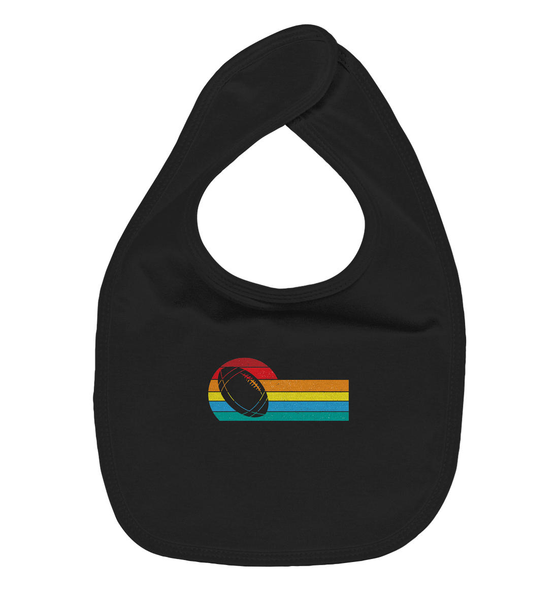 Rainbow Color Ball - Organic Baby Bib
