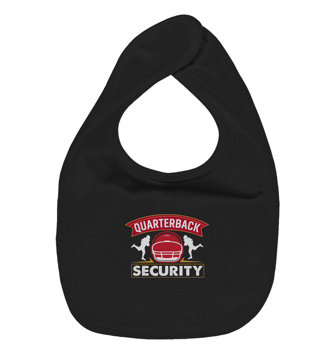 Quarterback Security - Organic Baby Bib