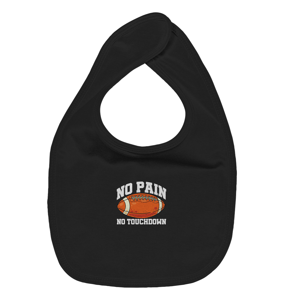 No Pain No Gain - Organic Baby-Lätzchen