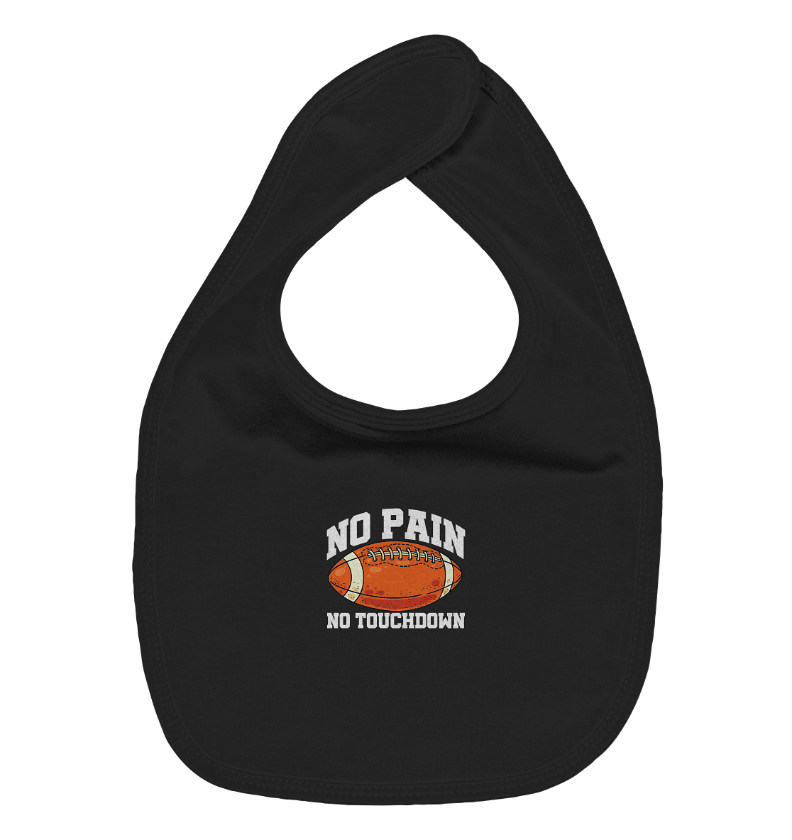 No Pain No Gain - Organic Baby-Lätzchen