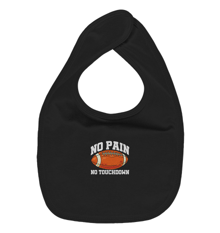 No Pain No Gain - Organic Baby-Lätzchen
