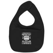 Football is importanter - Organic Baby-Lätzchen
