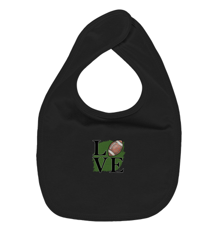 Football Love II - Organic Baby-Lätzchen