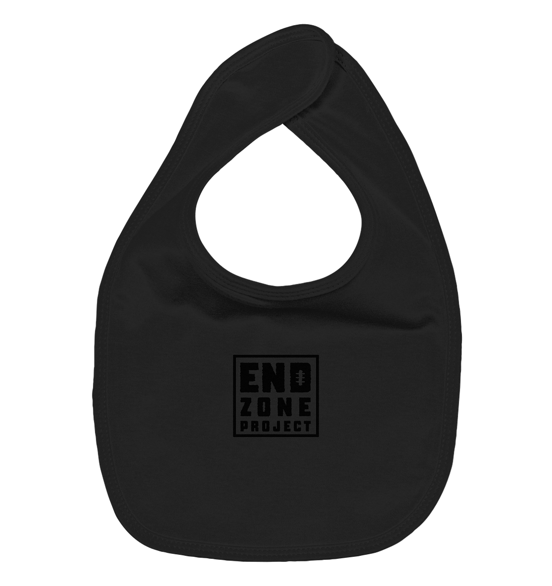 Endzone Project Quadrat  - Organic Baby-Lätzchen