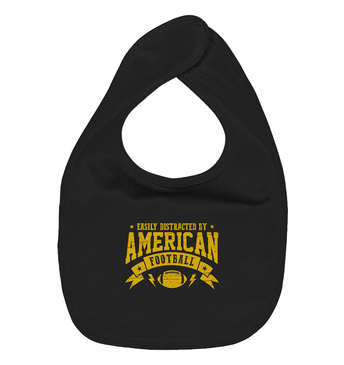 Easily Distracted - Organic Baby Bib
