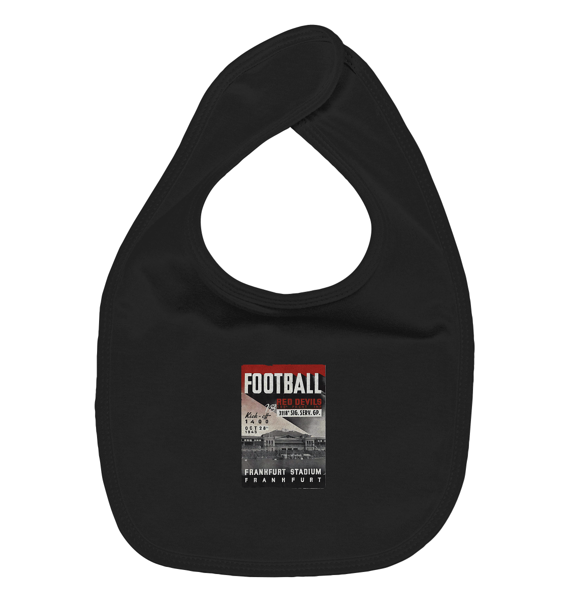 Frankfurt Football 1945 - Organic Baby-Lätzchen