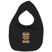 Football Dad Much Cooler - Organic Baby-Lätzchen