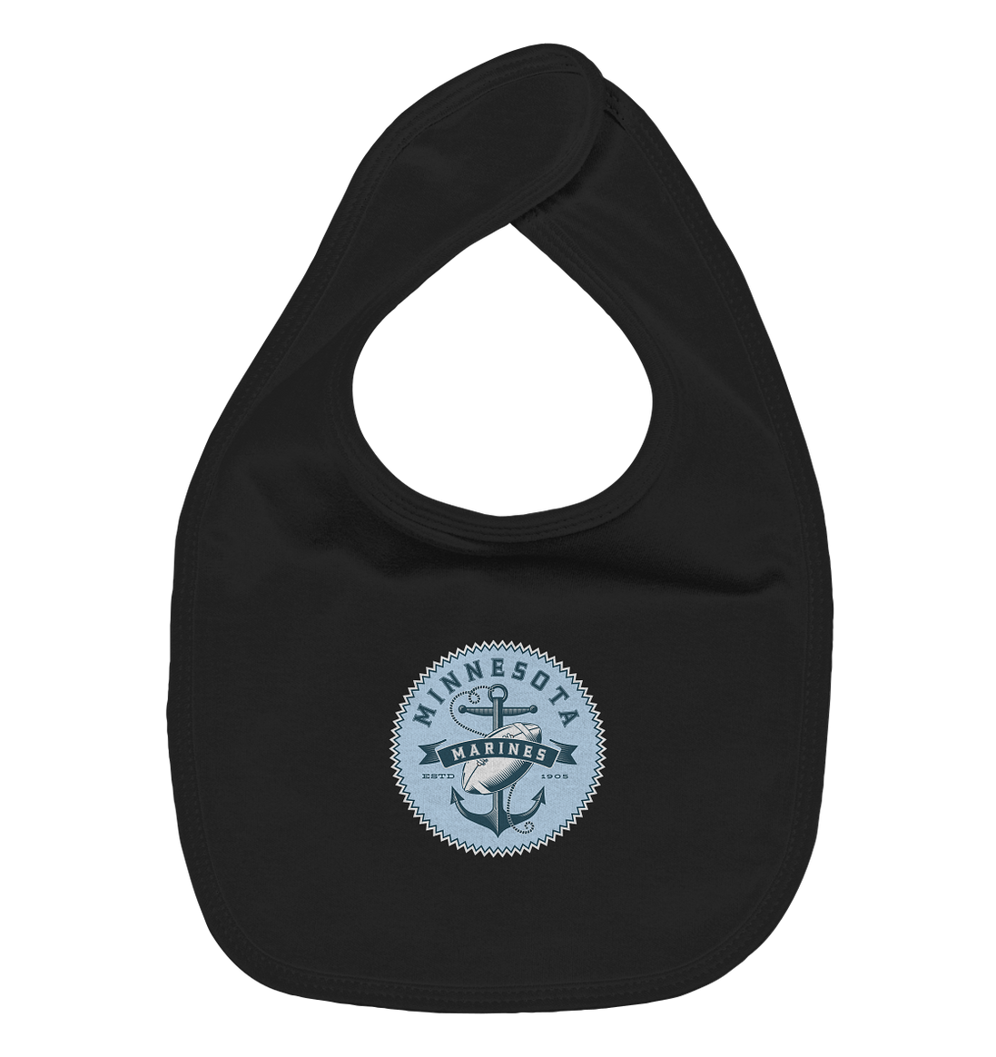 Minnesota Marines II - Organic Baby-Lätzchen