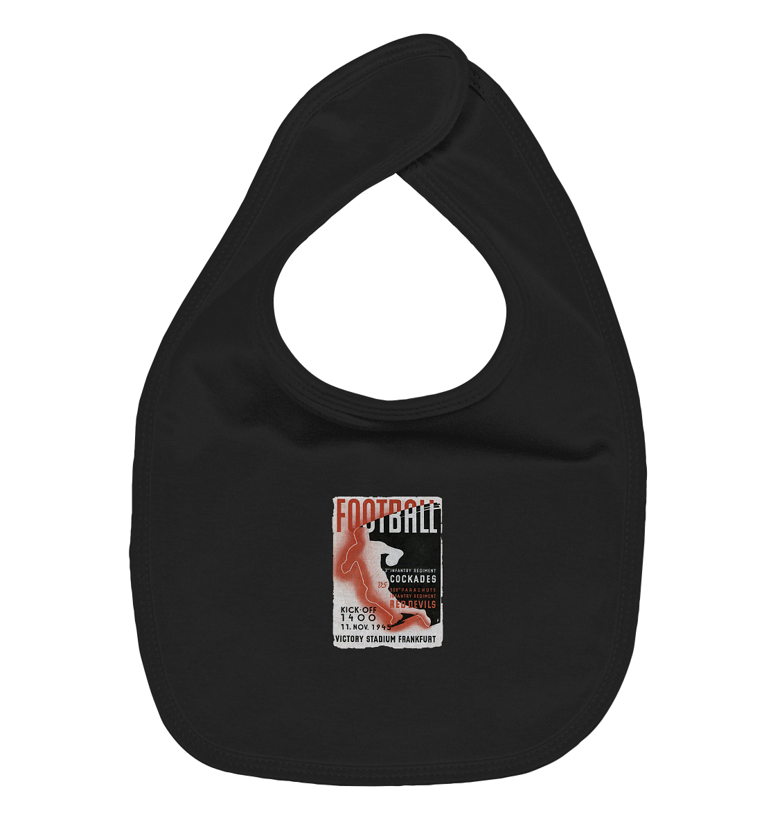 Red Devils Frankfurt 1945 - Organic Baby-Lätzchen