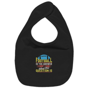 Football is the Answer - Organic Baby-Lätzchen