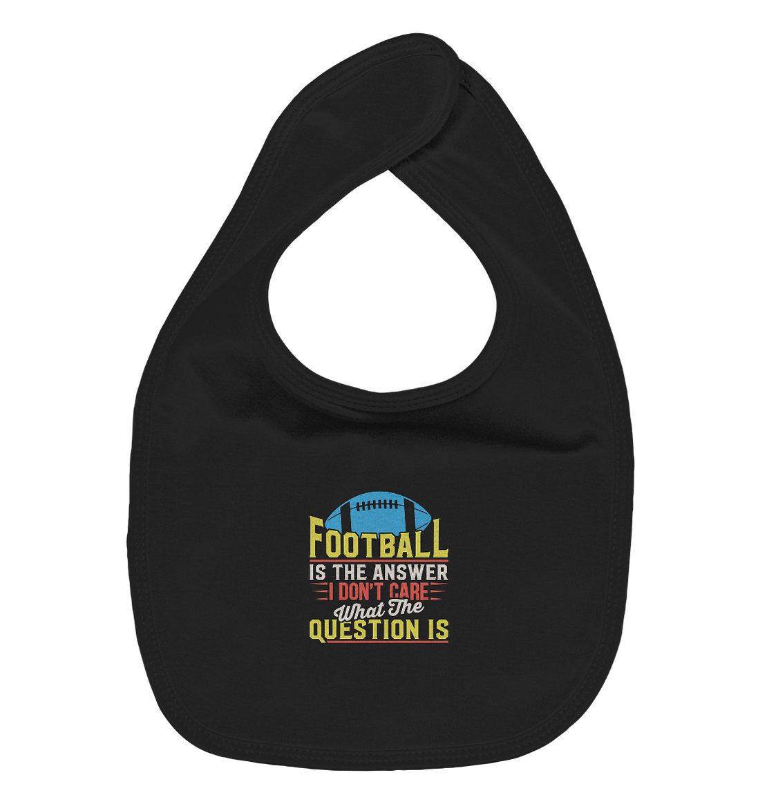 Football is the Answer - Organic Baby-Lätzchen