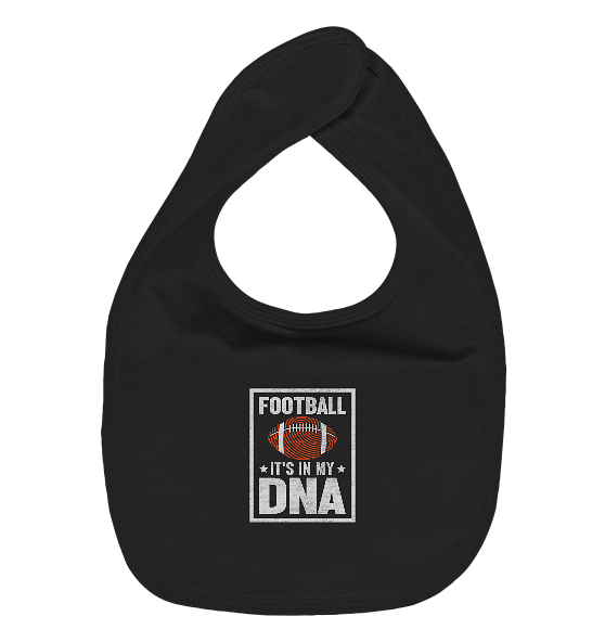 Football DNA - Organic Baby-Lätzchen