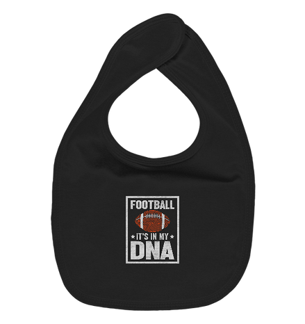 Football DNA - Organic Baby-Lätzchen