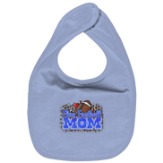Flag Football Mom - Organic Baby-Lätzchen