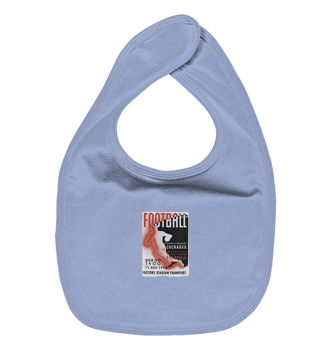 Red Devils Frankfurt 1945 - Organic Baby Bib