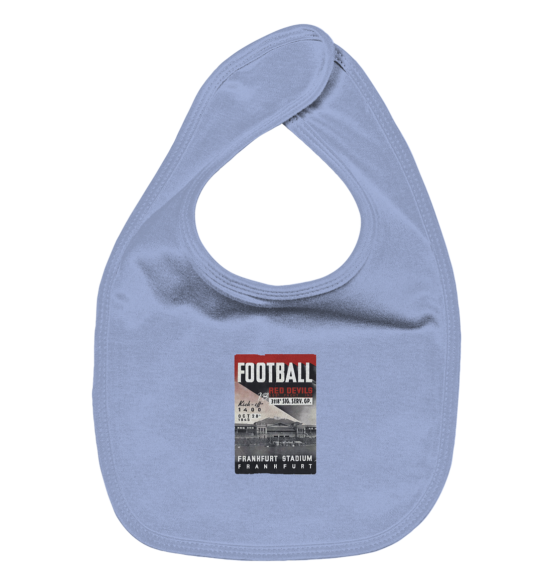 Frankfurt Football 1945 - Organic Baby-Lätzchen