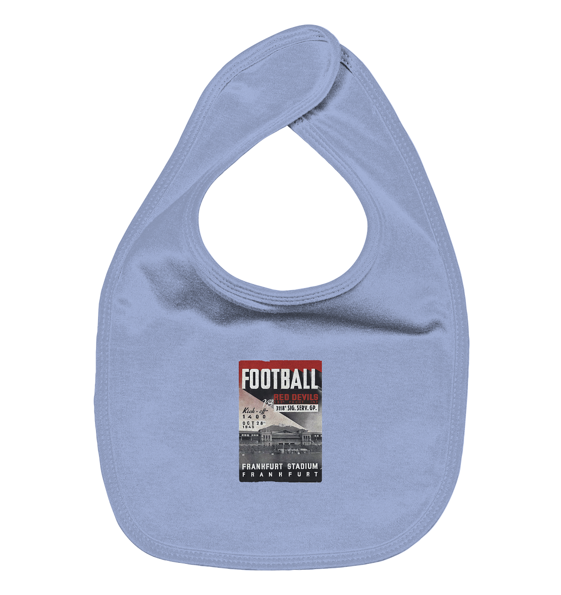 Frankfurt Football 1945 - Organic Baby-Lätzchen