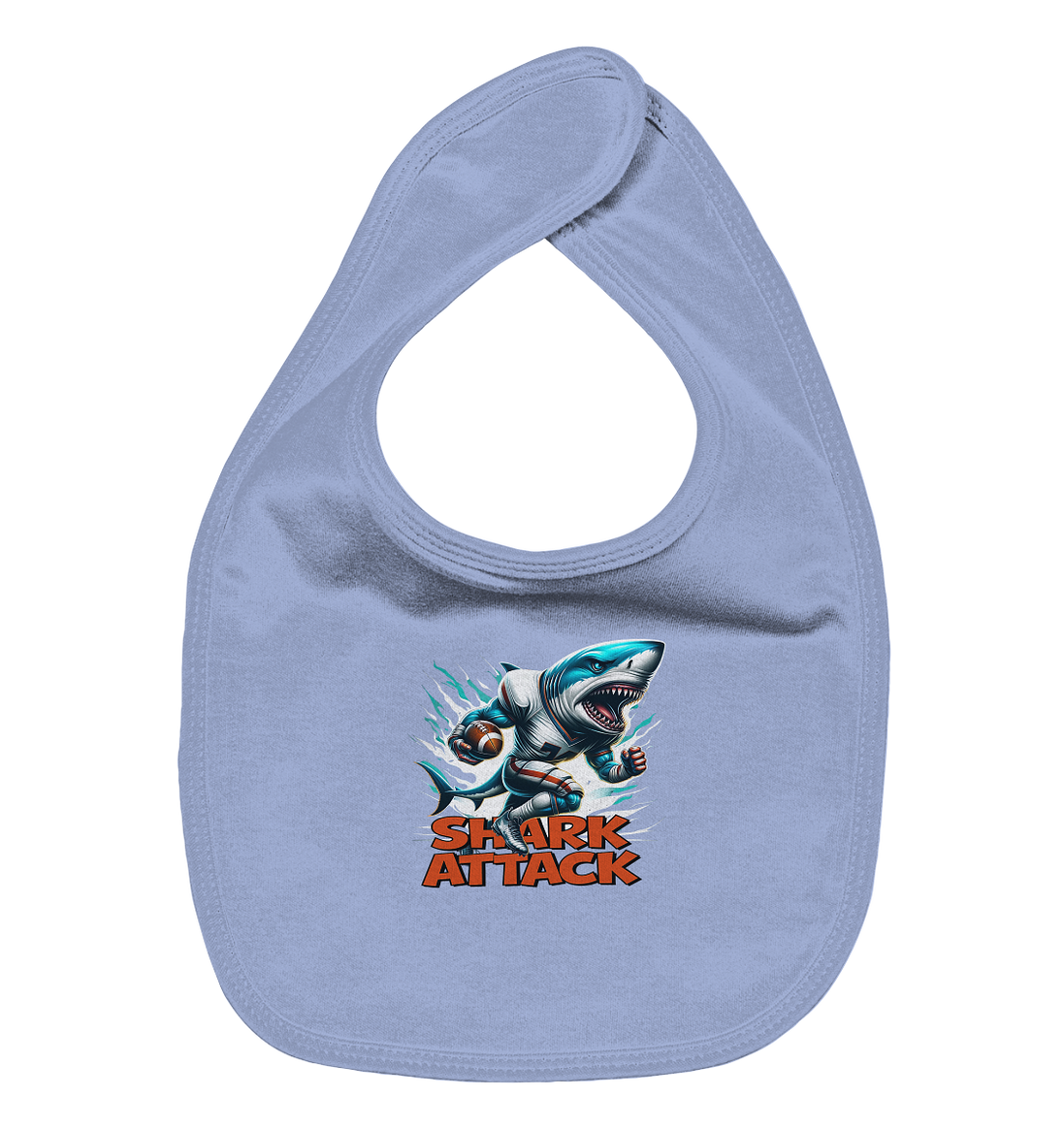 Shark Attack - Organic Baby-Lätzchen