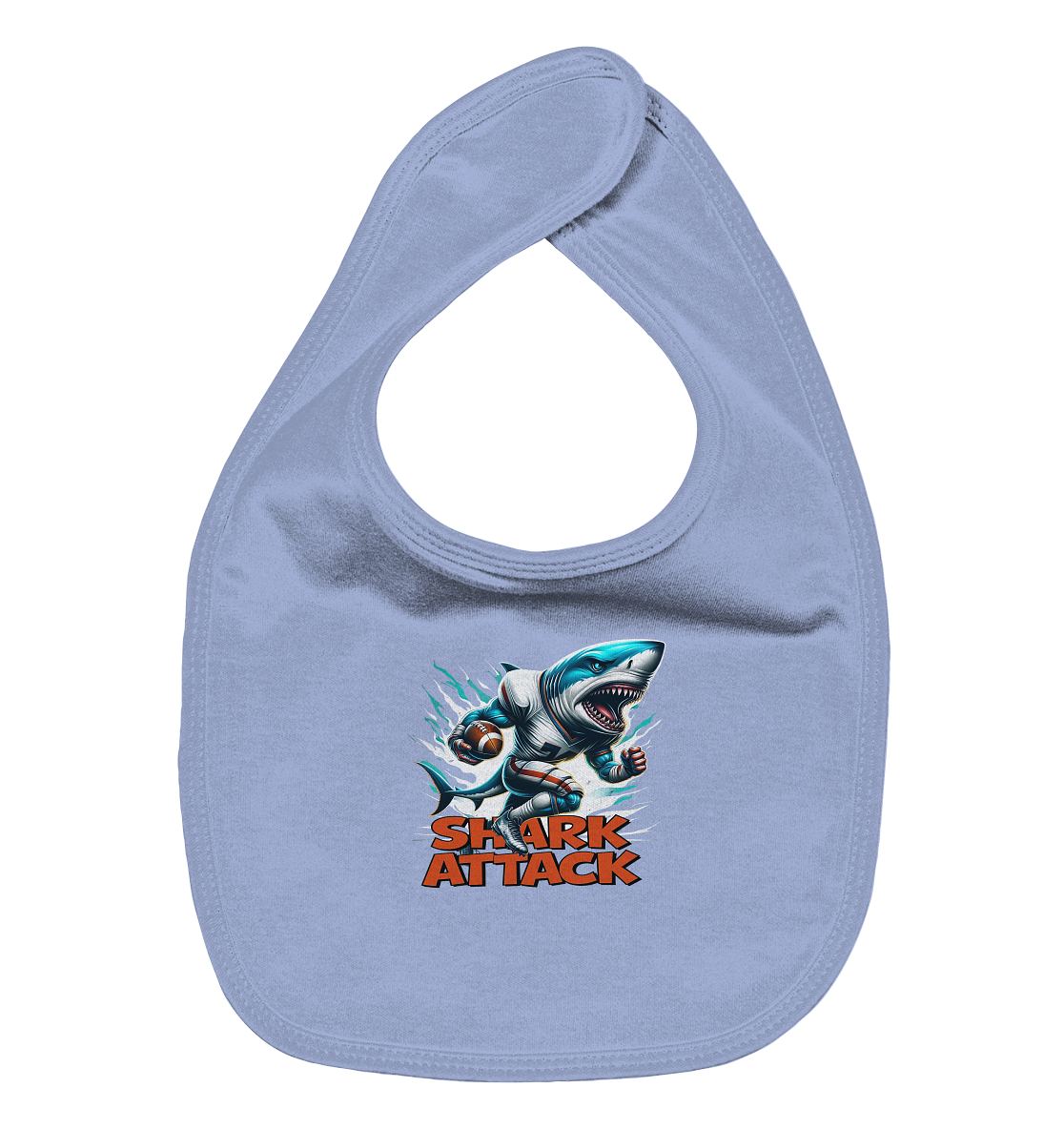 Shark Attack - Organic Baby-Lätzchen