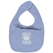 Football is importanter - Organic Baby-Lätzchen