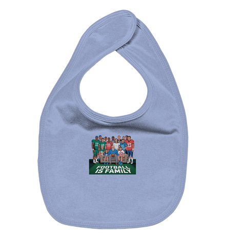 Football is Family - Organic Baby Bib