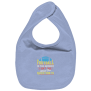 Football is the Answer - Organic Baby-Lätzchen